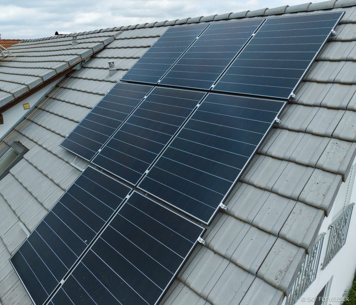 Teil einer 10-Pik-PV-Anlage